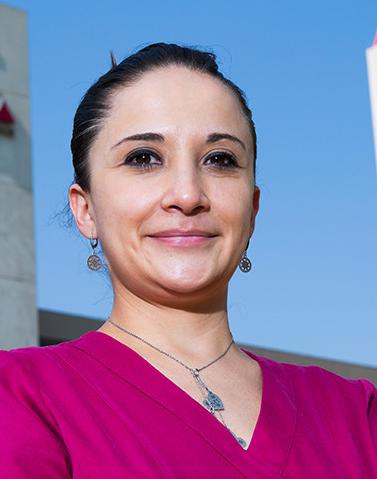 Es la foto de perfil de una internista especialista en endocrinología en Huixquilucan de Hospital Angeles Lomas. 