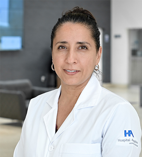 Es la foto de perfil de una internista en San Luis Potosí de Hospital Angeles San Luis Potosí.