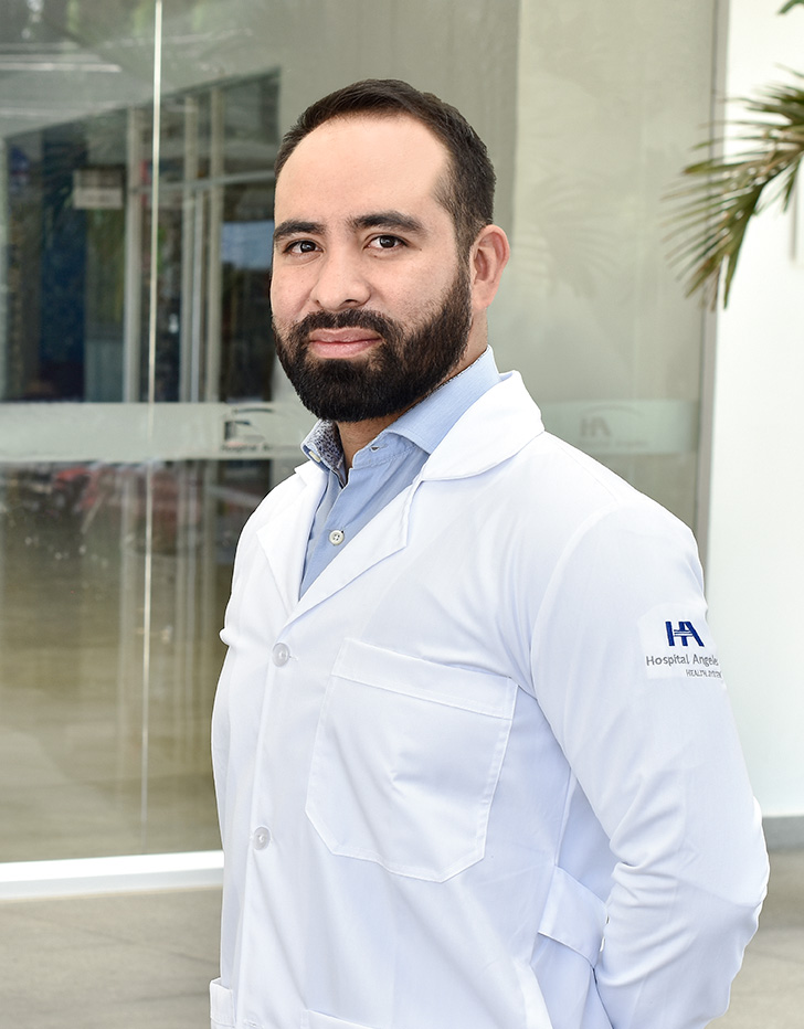 Es la foto de perfil de un ortopedista y traumatólogo en Ciudad de México de Hospital Angeles Acoxpa.
