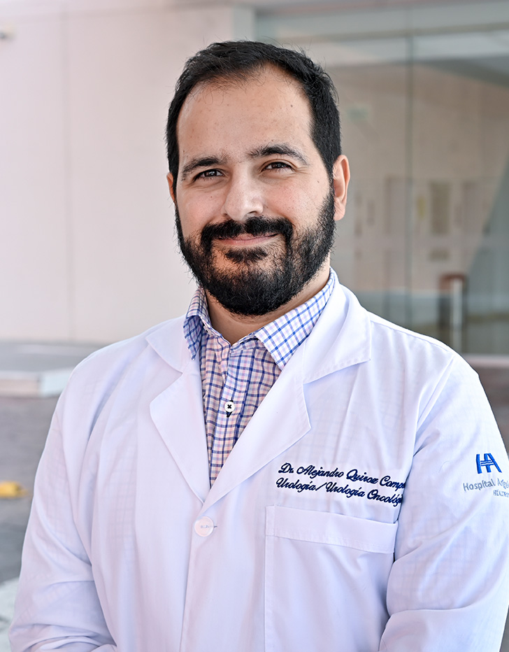 Es la foto de perfil de un urólogo en León de Hospital Angeles León.