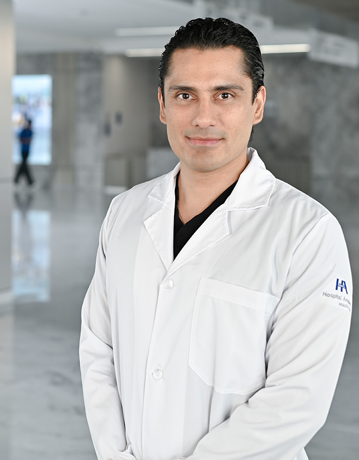 Es la foto de perfil de un urólogo en Ciudad de México de Hospital Angeles Universidad.