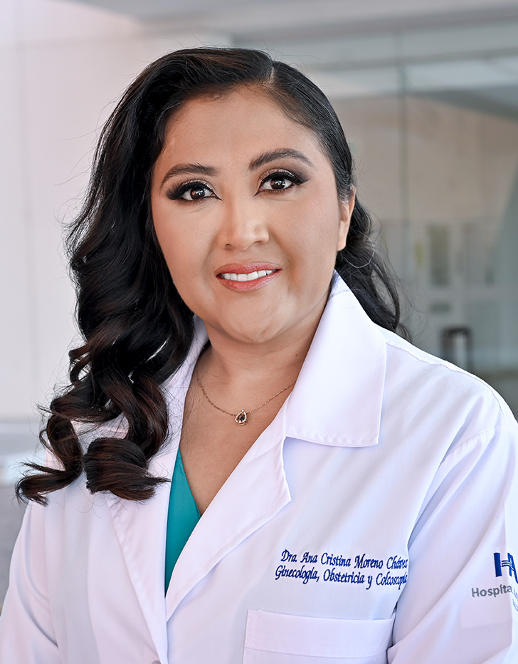 Es la foto de perfil de una ginecóloga y obstetra en León de Hospital Angeles León.