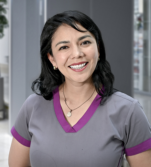 Es la foto de perfil de una ginecóloga y obstetra, especialista en biología de la reproducción en Huixquilucan de Hospital Angeles Lomas.