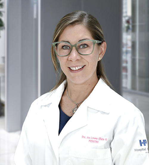 Es la foto de perfil de una pediatra en Huixquilucan de Hospital Angeles Lomas.