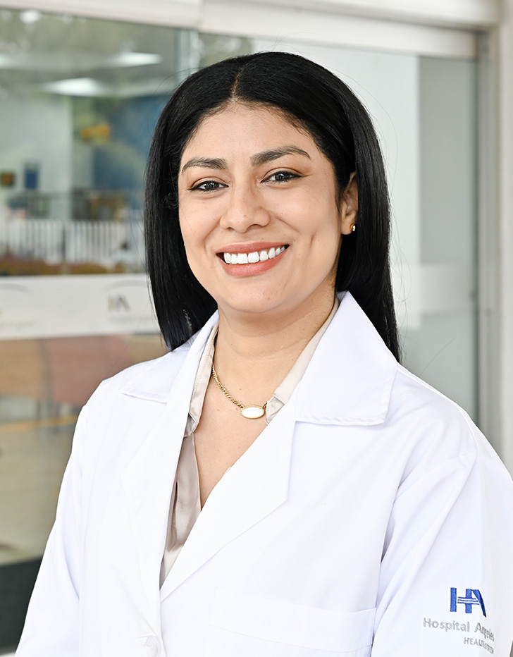 Es la foto de perfil de una neuróloga pediátrica en Tijuana de Hospital Angeles Tijuana.