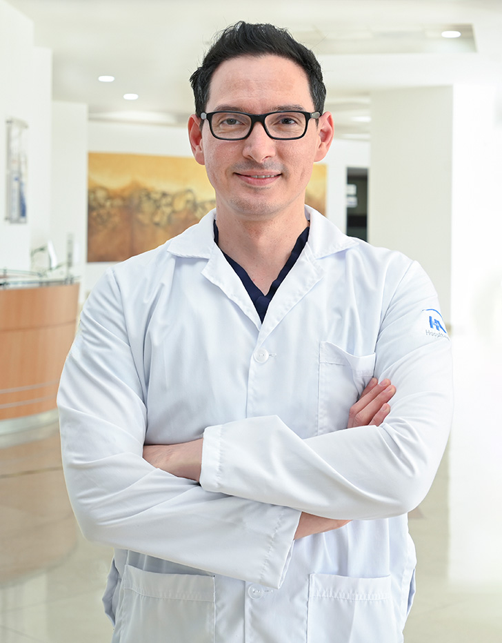 Es la foto de perfil de un radiólogo en Ciudad Juárez de Hospital Angeles Ciudad Juárez.