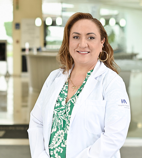 Es la foto de perfil de una reumatóloga en Ciudad de México de Hospital Angeles Acoxpa.
