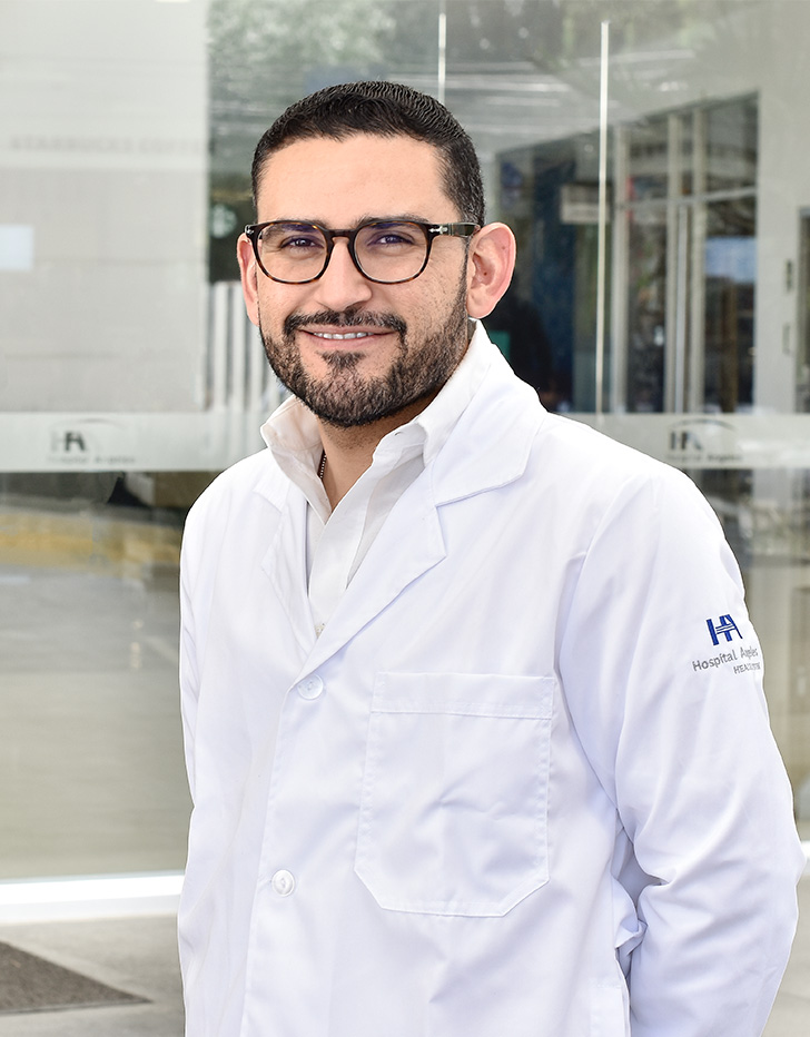 Es la foto de perfil de un nefrólogo en Ciudad de México de Hospital Angeles Acoxpa.