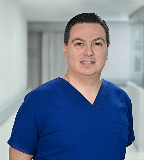 Es la foto de perfil de un ginecólogo y obstetra en Ciudad de México de Hospital Angeles México.