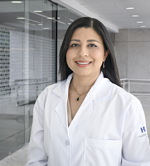 Es la foto de perfil de una especialista en ecocardiografía y cardióloga en Villahermosa de Hospital Angeles Villahermosa.