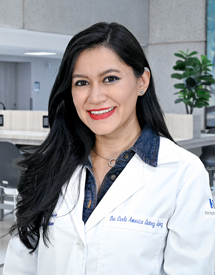 Es la foto de perfil de una ginecóloga y obstetra en Ciudad de México de Hospital Angeles Metropolitano.