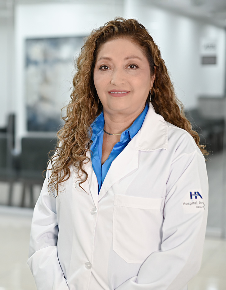 Es la foto de perfil de una pediatra en Ciudad de México de Hospital Angeles Acoxpa.