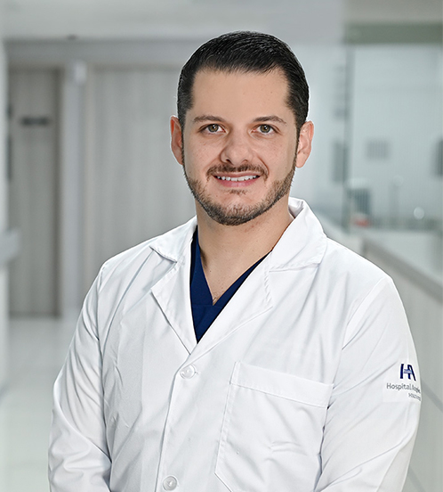 Es la foto de perfil de un ginecólogo y obstetra en Ciudad de México de Hospital Angeles México.