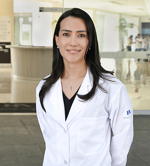 Es la foto de perfil de una odontóloga pediátrica en Ciudad de México de Hospital Angeles Acoxpa.