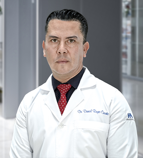 Es la foto de perfil de un cirujano plástico en Huixquilucan de Hospital Angeles Lomas.