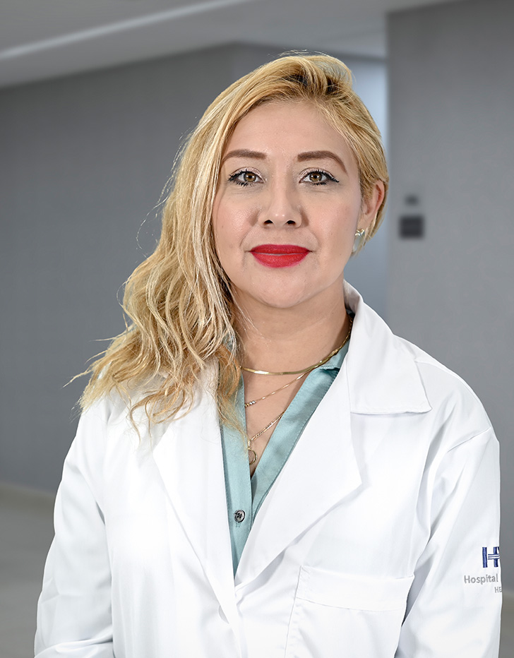 Es la foto de perfil de una angióloga y cirujana vascular en Ciudad de México de Hospital Angeles Lindavista.