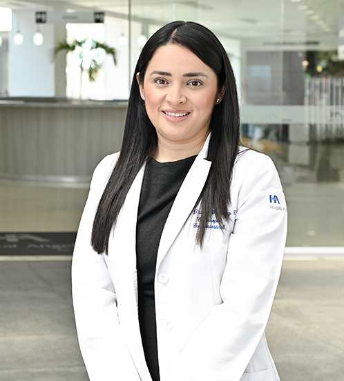 Es la foto de perfil de una endoscopista y gastroenteróloga en Ciudad de México de Hospital Angeles Acoxpa.