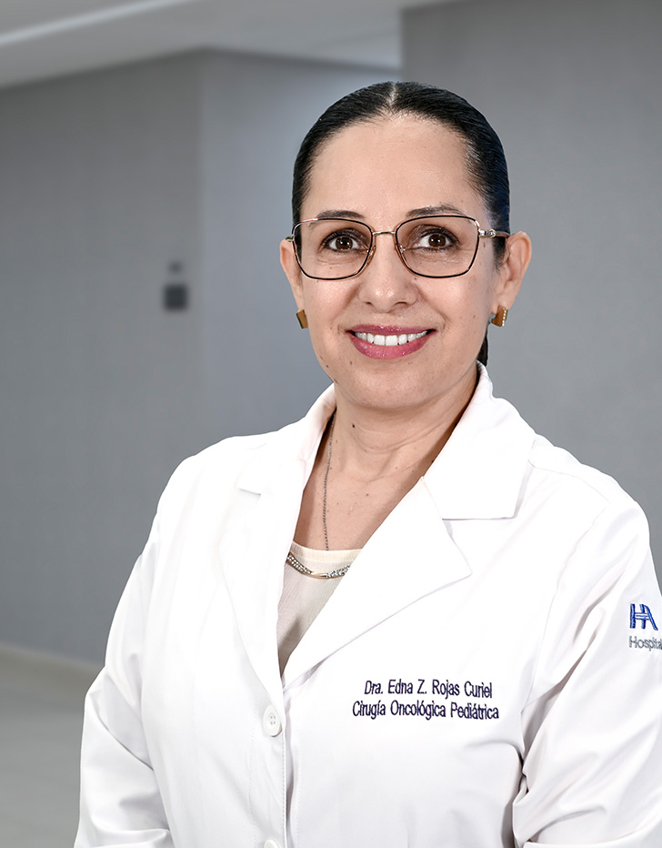 Es la foto de perfil de una cirujana pediátrica en Ciudad de México de Hospital Angeles Lindavista.