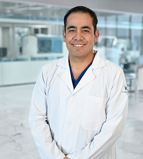 Es la foto de perfil de un coloproctólogo en Guadalajara de Hospital Angeles Del Carmen.