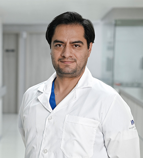 Es la foto de perfil de un oftalmólogo en Ciudad de México de Hospital Angeles México.