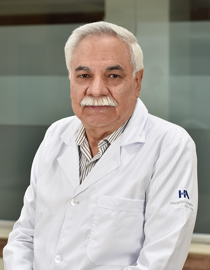 Es la foto de perfil de un cirujano general en Ciudad de México de Hospital Angeles Mocel.