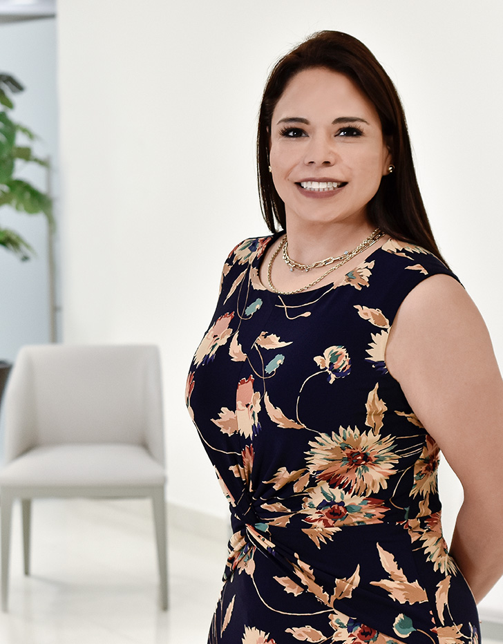 Es la foto de perfil de una cirujana general en Ciudad de México de Hospital Angeles Clínica Londres.