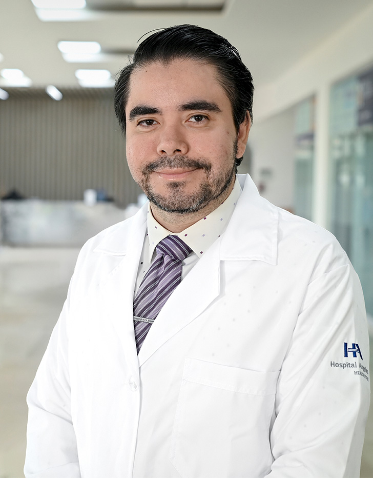 Es la foto de perfil de un hematólogo pediátrico en Tampico de Hospital Angeles Tampico.