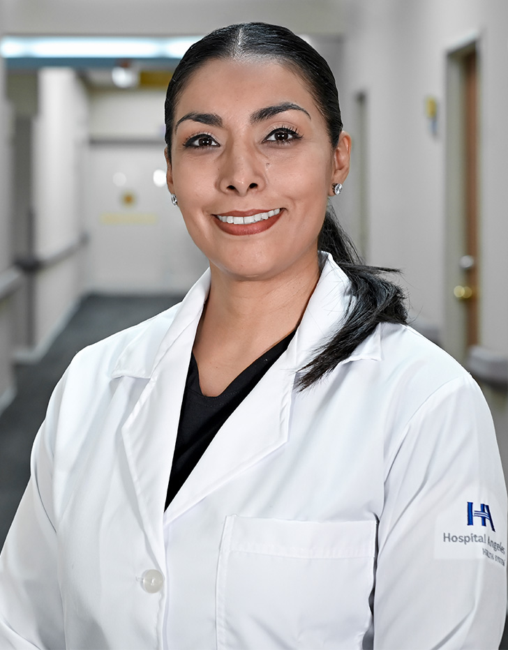 Es la foto de perfil de una ginecóloga y obstetra en Torreón de Hospital Angeles Torreón.