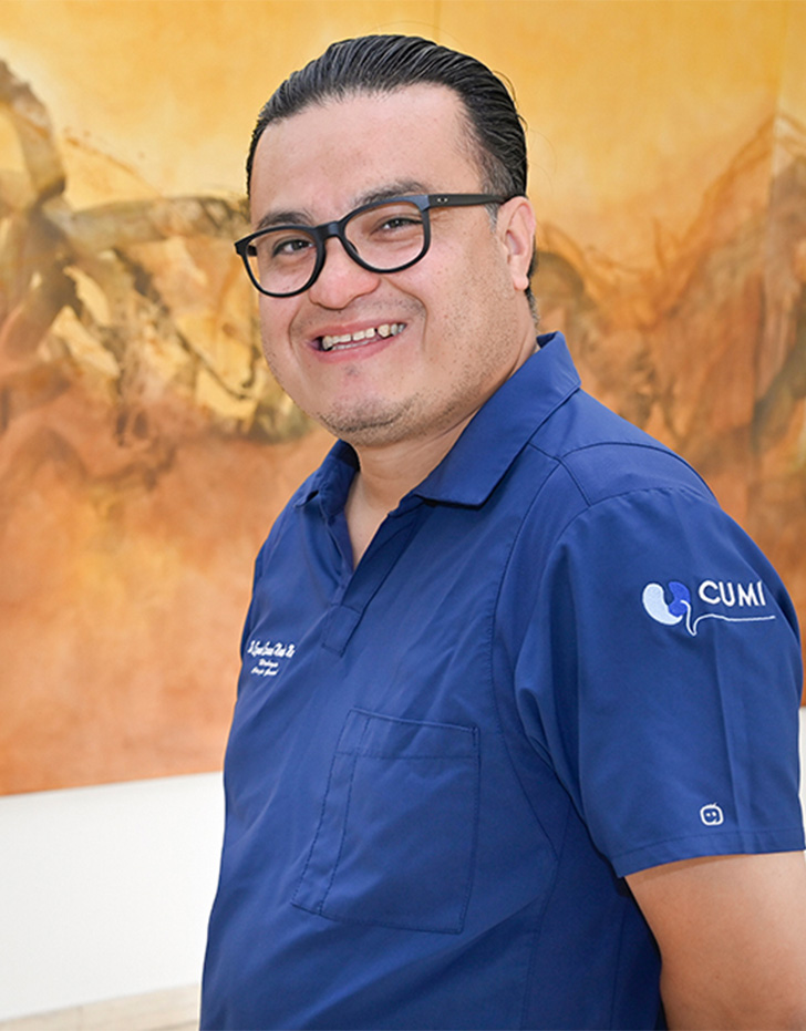 Es la foto de perfil de un urólogo en Ciudad Juárez de Hospital Angeles Ciudad Juárez.