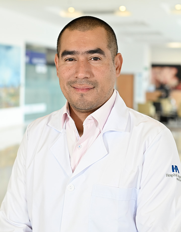 Es la foto de perfil de un cirujano general en Xalapa de Hospital Angeles Xalapa.