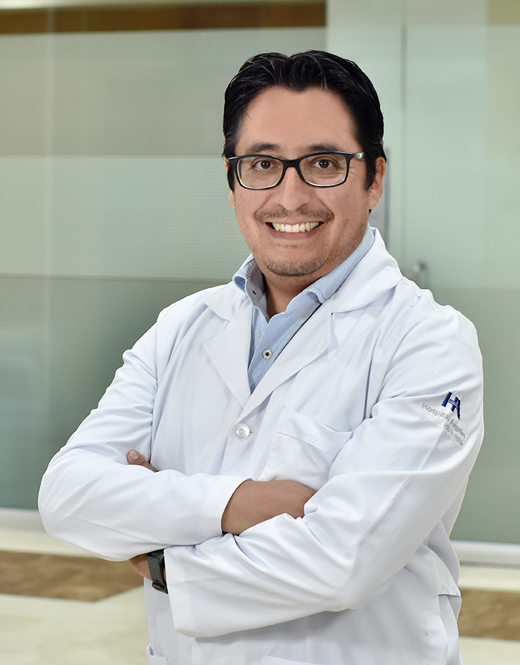 Es la foto de perfil de un cirujano maxilofacial en Ciudad de México de Hospital Angeles Mocel.