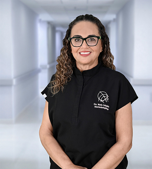 Es la foto de perfil de una otorrinolaringóloga en Cd. Juárez de Hospital Angeles Ciudad Juárez.