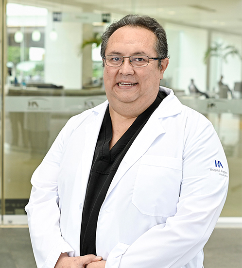 Es la foto de perfil de un cirujano general en Ciudad de México de Hospital Angeles Acoxpa.