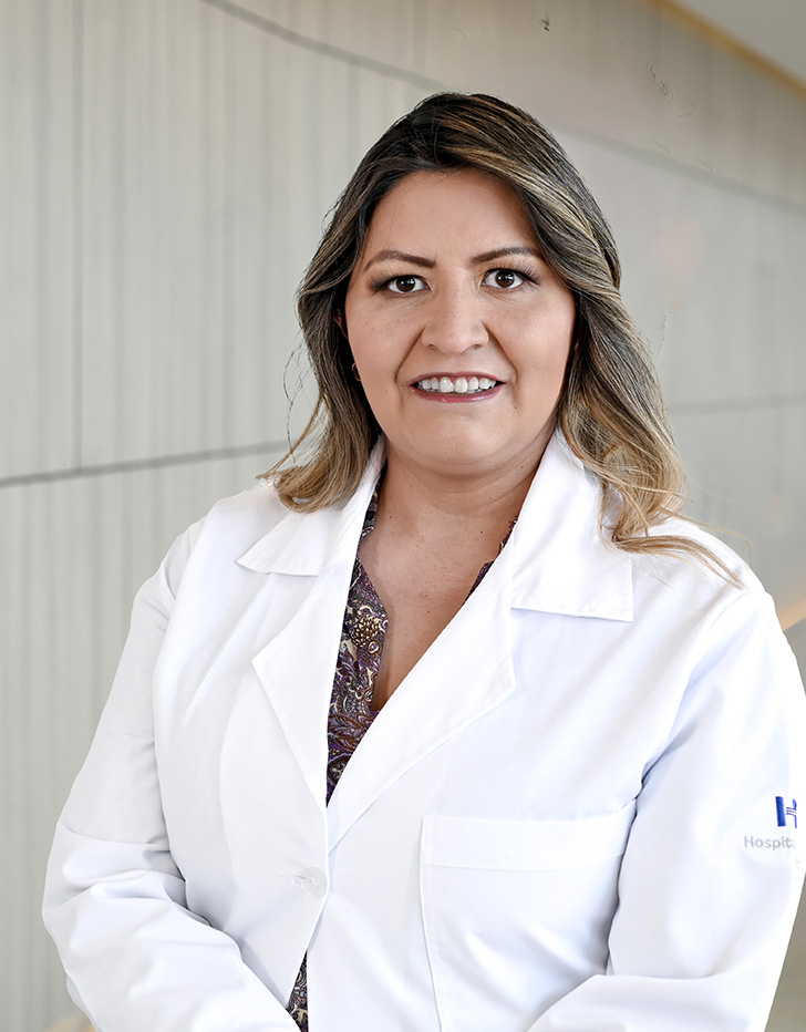 Es la foto de perfil de una pediatra y neuróloga pediátrica en Puebla de Hospital Angeles Puebla.