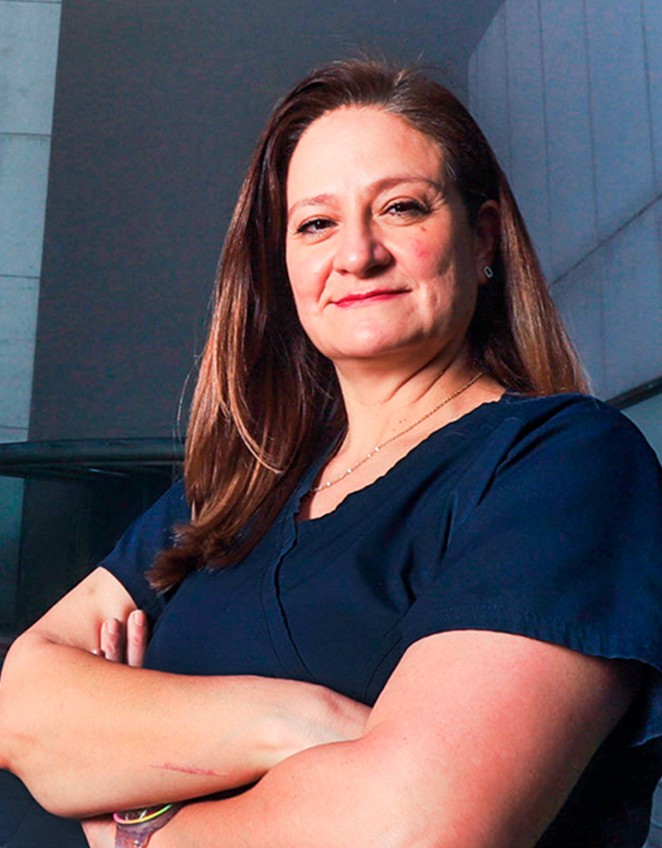 Es la foto de perfil de una pediatra y nefróloga pediátrica en Ciudad de México de Hospital Angeles Santa Mónica.