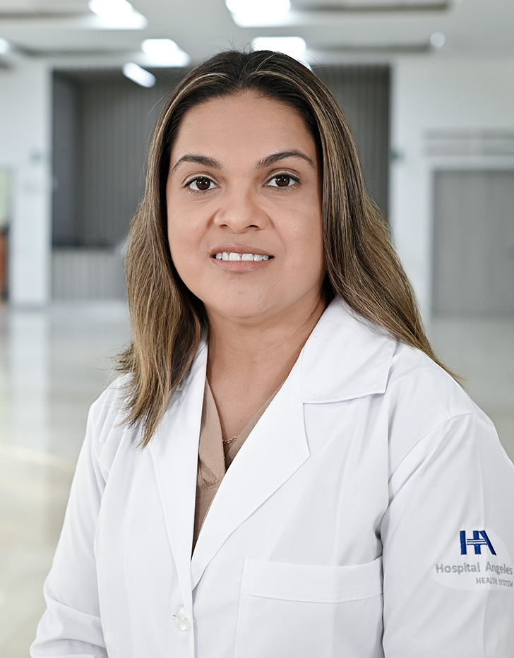 Es la foto de perfil de una psiquiatra en Tampico de Hospital Angeles Tampico.