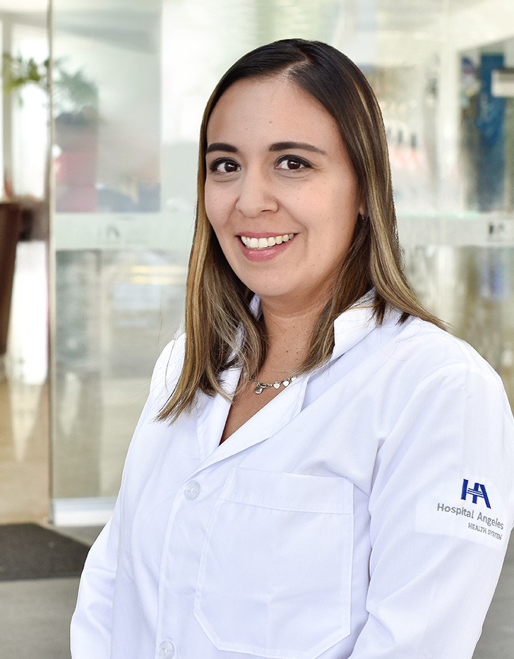 Es la foto de perfil de una psiquiatra en Ciudad de México de Hospital Angeles Acoxpa.