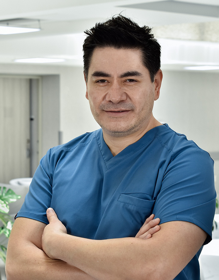 Es la foto de perfil de un cirujano general en Ciudad de México de Hospital Angeles Metropolitano.