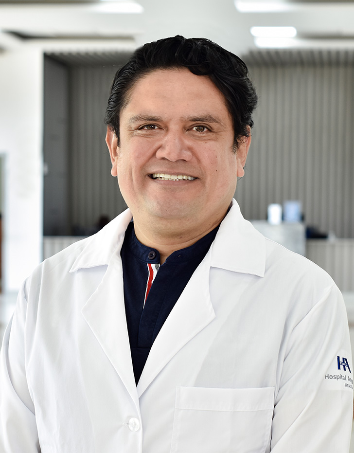 Es la foto de perfil de un ecocardiografista y cardiólogo en Tampico de Hospital Angeles Tampico.