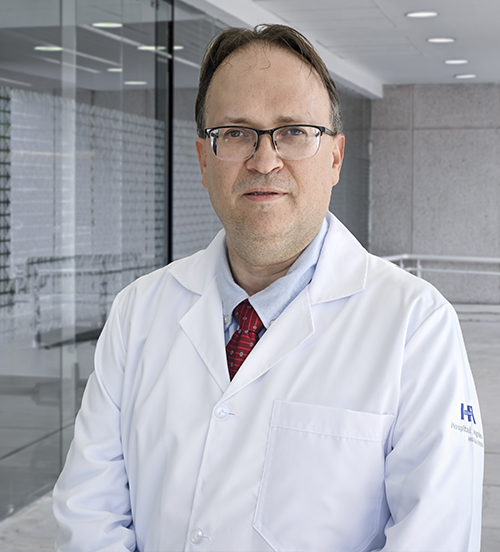 Es la foto de perfil de un cirujano pediátrico en Villahermosa de Hospital Angeles Villahermosa.