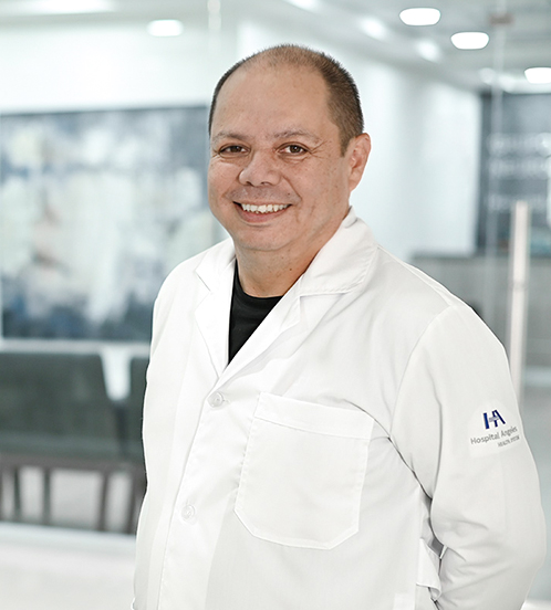 Es la foto de perfil de un pediatra en Ciudad de México de Hospital Angeles Acoxpa.