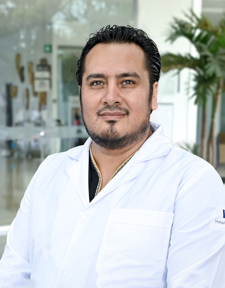 Es la foto de perfil de un cirujano maxilofacial en Ciudad de México de Hospital Angeles Acoxpa.