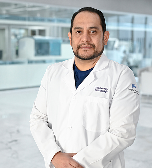 Es la foto de perfil de un otorrinolaringólogo en Guadalajara de Hospital Angeles Del Carmen.