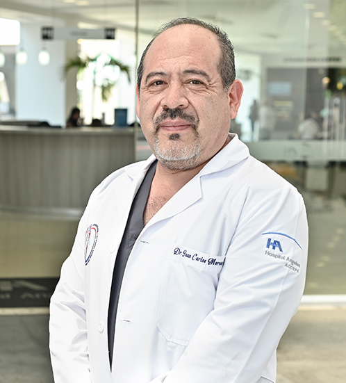 Es la foto de perfil de un médico general, cirujano general y angiólogo y cirujano vascular y endovascular en Ciudad de México de Hospital Angeles Acoxpa.