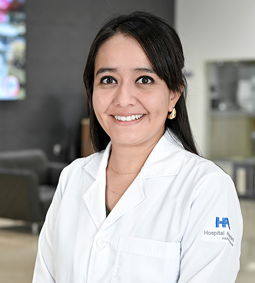 Es la foto de perfil de una oncóloga médica pediátrica en San Luis Potosí de Hospital Angeles San Luis Potosí.