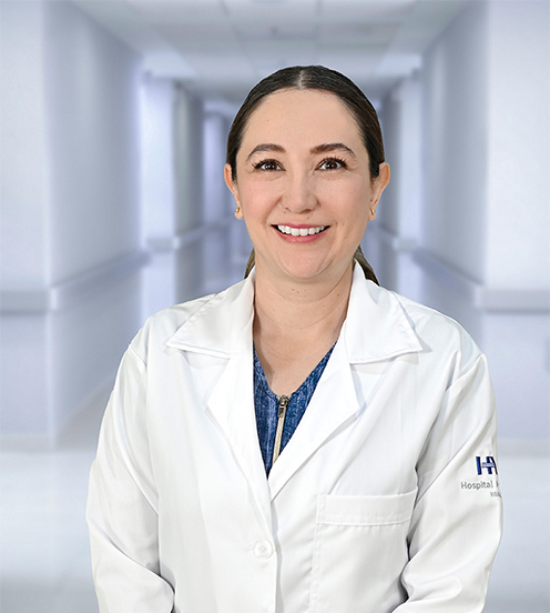 Es la foto de perfil de una anestesióloga y algóloga en Cd. Juárez de Hospital Angeles Ciudad Juárez.