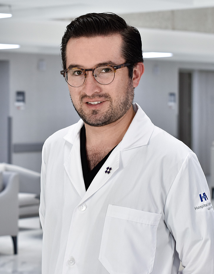 Es la foto de perfil de un cardiólogo en Ciudad de México de Hospital Angeles Metropolitano.