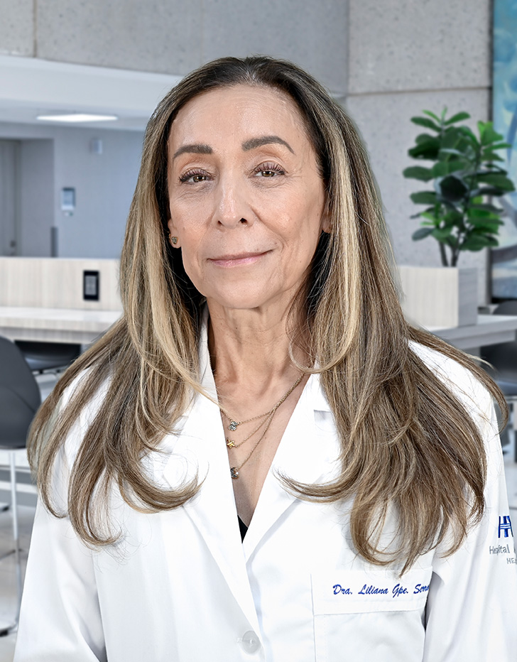 Es la foto de perfil de una dermatóloga en Ciudad de México de Hospital Angeles Metropolitano.