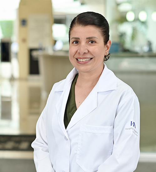 Es la foto de perfil de una oftalmóloga en Ciudad de México de Hospital Angeles Acoxpa.