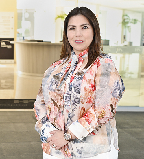 Es la foto de perfil de una cirujana neurológica en Ciudad de México de Hospital Angeles Acoxpa.